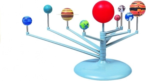 Bouw een realistisch model van het zonnestelsel