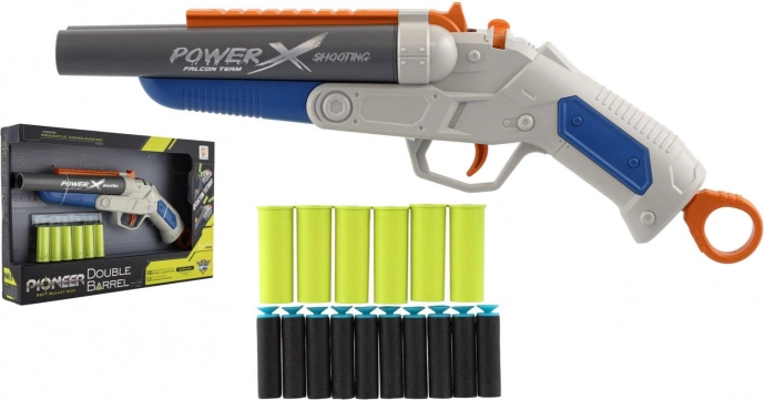 Plastic pistool voor foamkogels 38 cm