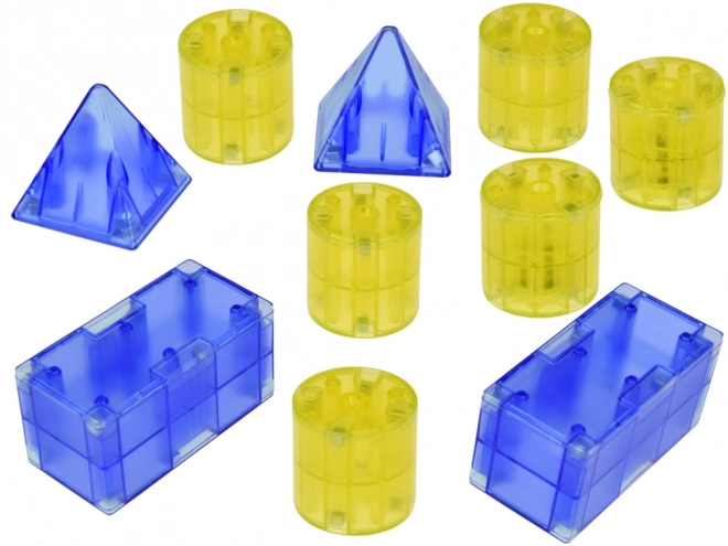 3D magnetische blokken Verlichte magnetische blokken 64 stuks ZA5240