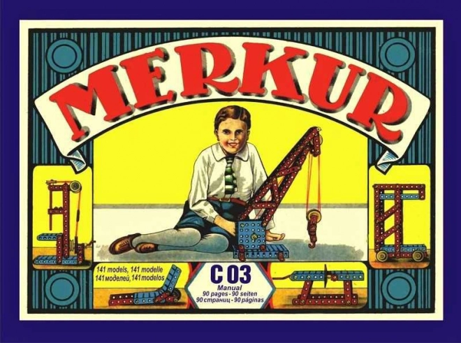 Merkur Classic C03, 163 onderdelen, 141 modellen