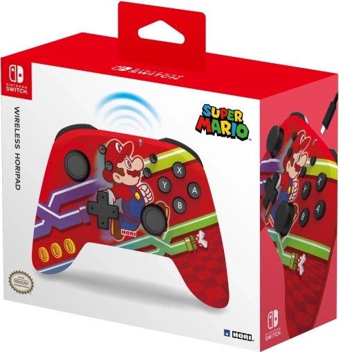 Draadloze controller voor Nintendo Switch – Super Mario HORIPAD