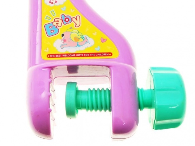 Pastel draaimolen met muziekdoos