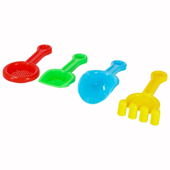 Kinderboot met zand- en waterspeeltjes