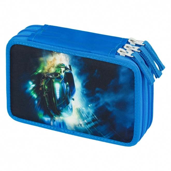 BAAGL School etui met drie lagen Raceauto