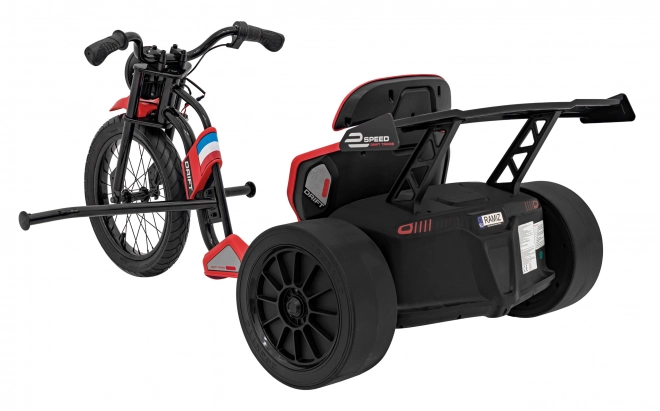 Elektrische kinderauto Drift Bike 21 rood