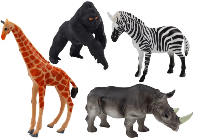 Set van Afrikaanse dieren - 4 stuks
