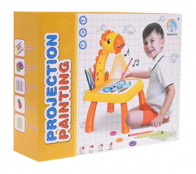 Giraffe projector voor tekenen