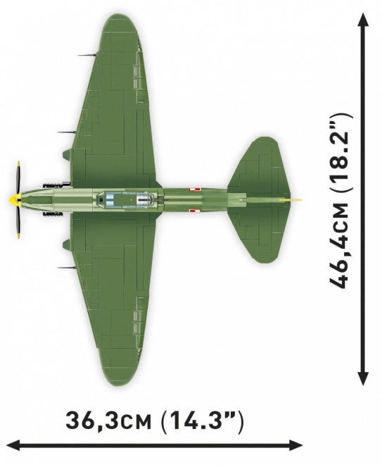 Historische Collectie WOI IL-2M3 Shturmovik 625 stenen
