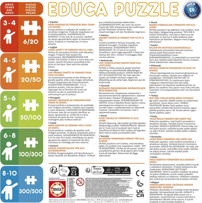 Educa Puzzel Disney Dieren 2x48 stukjes