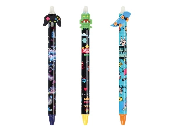 Balpen gum 0,5 blauw Teen - jongen 6 soorten