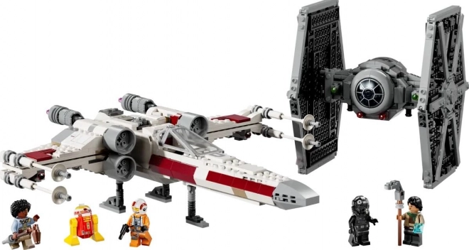LEGO Star Wars 75393 TIE Fighter en X-Wing - gecombineerde bouwset