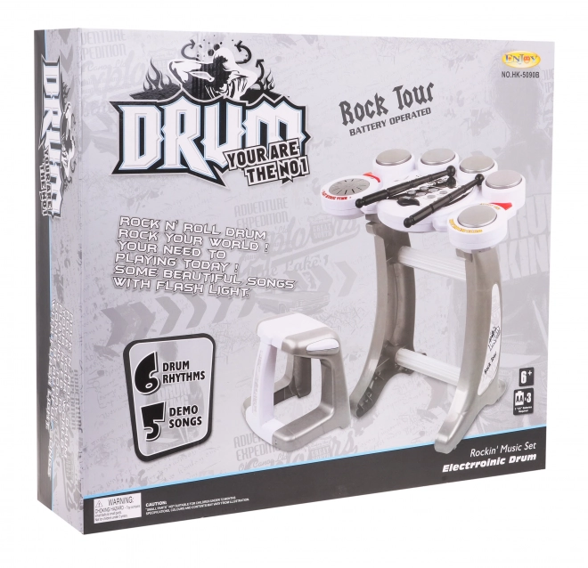 Elektronisch drumstel met 6 pads
