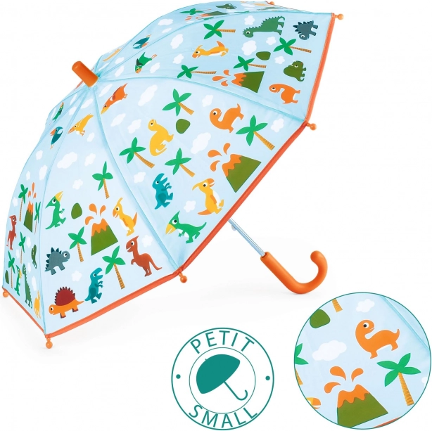 Kinderparaplu met dinosaurusmotief van Djeco