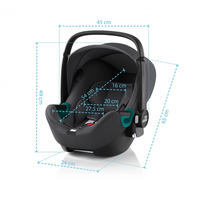 Autostoeltje Britax Römer Baby-Safe iSense Bundel Flex iSense, Nordic Grey