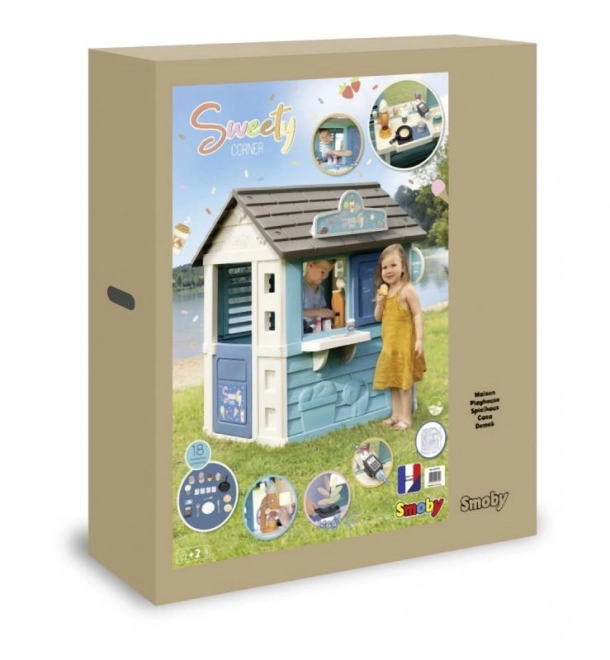 Smoby kinderhuisje speelset