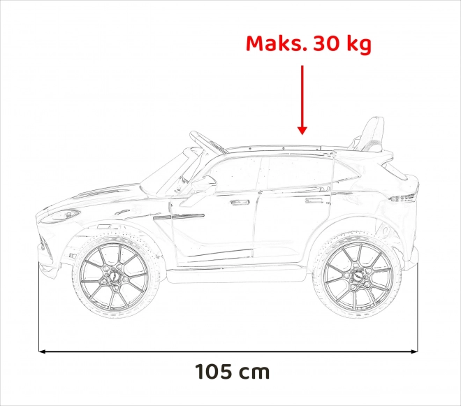 Aston Martin DBX Zwart