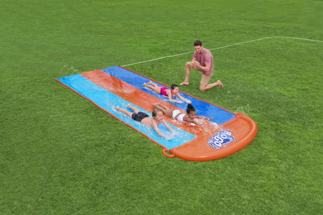 Waterglijbaan drie banen 4,88 m