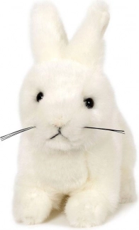 Witte pluchen konijntje 15 cm