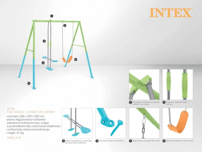 Kinder tuin schommel INTEX Glider