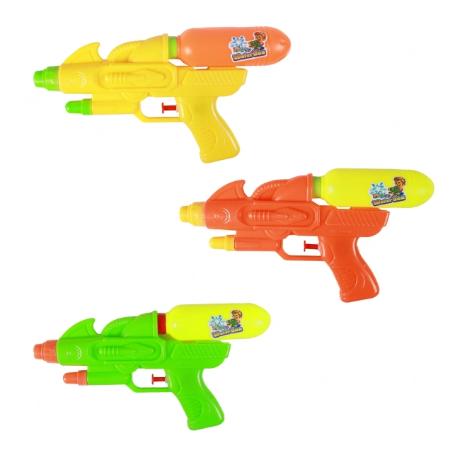 Kleurrijk waterpistool 24 cm