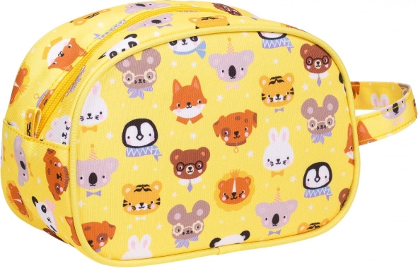 Toilettas met dierenvriendjes motief van A Little Lovely Company