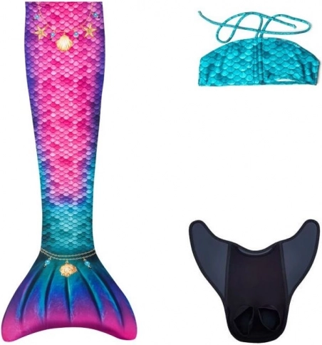 Meisjes zeemeermin – Aquaris Star vin met bikini