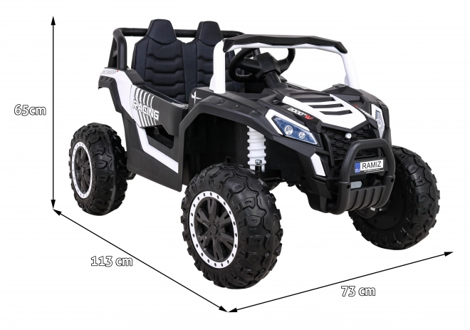 Buggy UTV 2000M raceauto met accu + MP3 geluiden lichten + afstandsbediening + langzame start