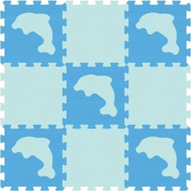 Schuimpuzzel SUN TA TOYS dolfijnen 30 × 30 cm
