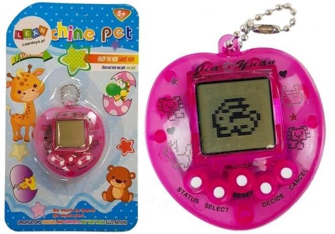 Elektronisch spel Tamagotchi Roze met korte ketting