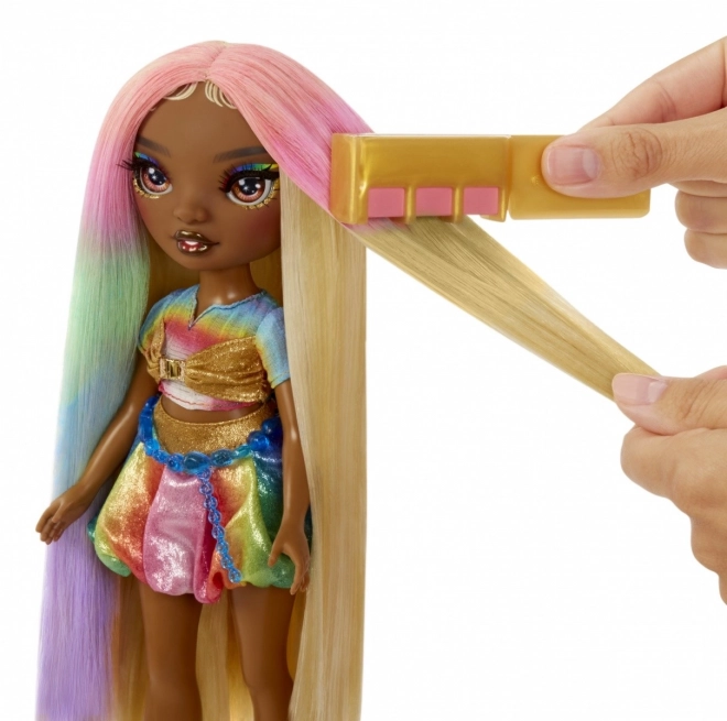 Rainbow High pop Meline met haarkrijt