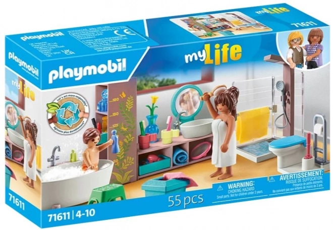 Set van figuren Mijn Leven Badkamer