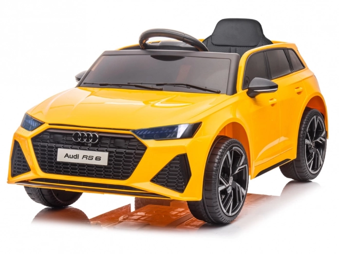 Elektrische auto Audi RS 6 voor kinderen – Roze
