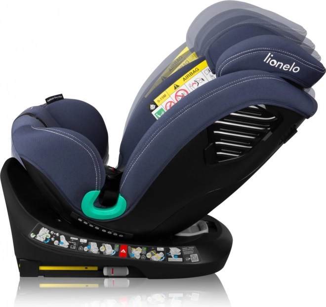 Kinderautostoel Lionelo Bastiaan One i-Size blauw