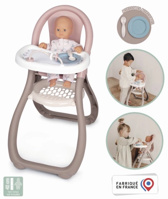 Beige kinderstoel voor pop BN