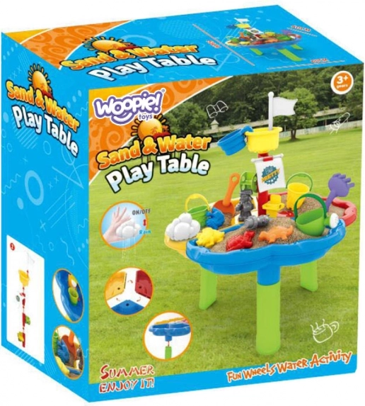 WOOPIE Water- en Zandtafel 3-in-1 Piratenschip
