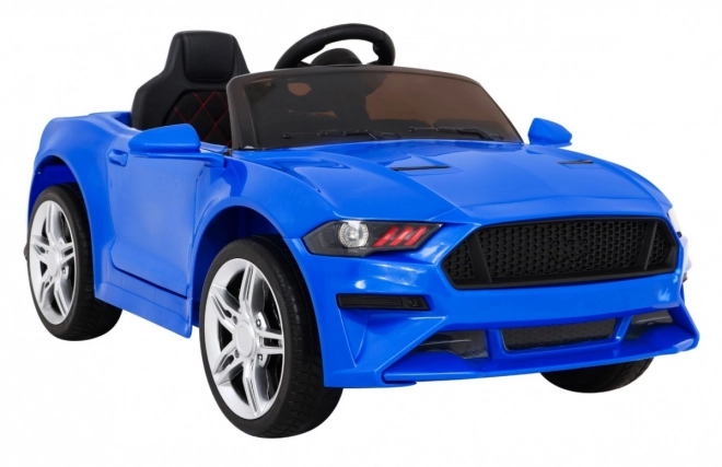 Blauwe elektrische kinderauto GT Sport met afstandsbediening