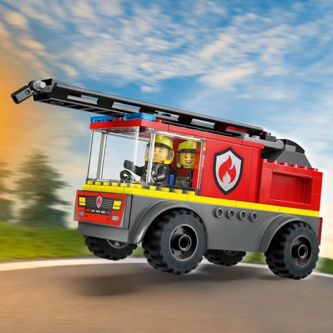 Lego City Brandweerwagen met Ladder