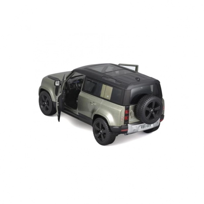 Metalen autootje Land Rover Defender 110 groen