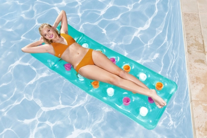 Luchtbed met Kussentje Zomerplezier Bestway – Oranje