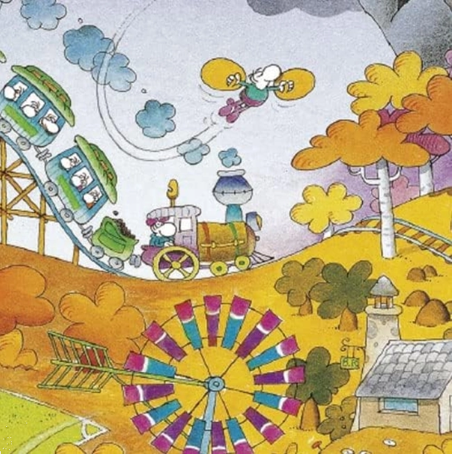 Puzzel 1000 stukjes Idylle - Veld