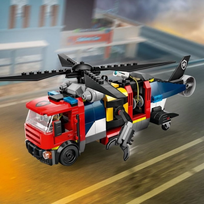 LEGO® City 60462 Remix: Helikopter, Brandweerwagen en Onderzeeër