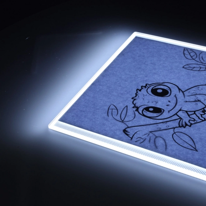 Verlichte LED tekenbord A4