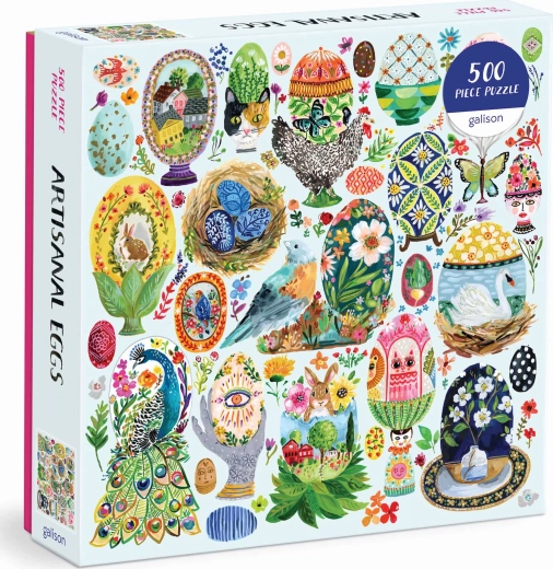 Puzzel beschilderde eitjes 500 stukjes Galison