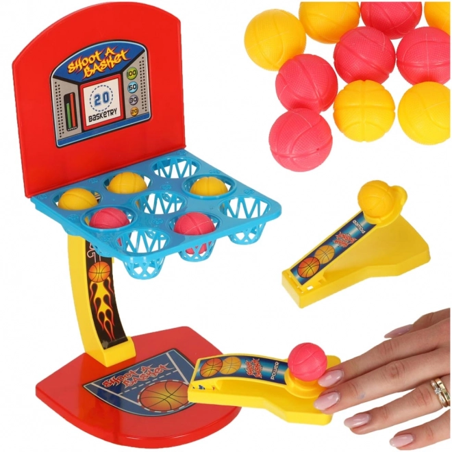 Mini basketbalspel voor 2 spelers