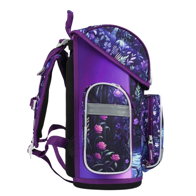 BAAGL 3 SET Ergo Jungle Panda: schooltas, etui, zakje