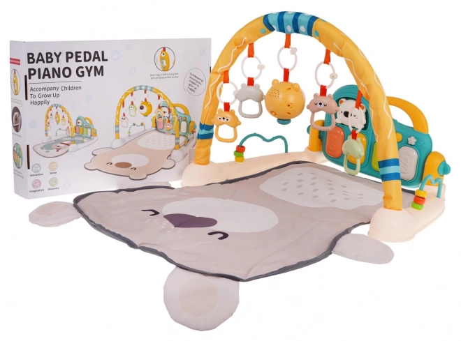 Speelkleed voor baby's met pianootje en accessoires