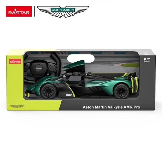 Rc auto ASTON MARTIN Valkyrie AMR Pro 1:14 donker groen RASTAR