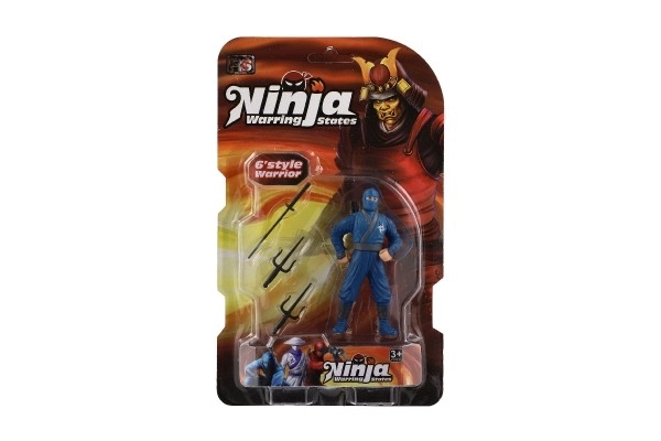 Ninja-figuur met accessoires 10 cm