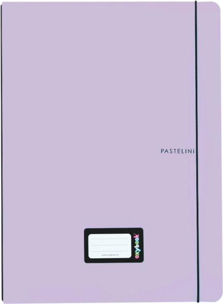 Oxybook schrift A5 40 vellen Pastelini paars
