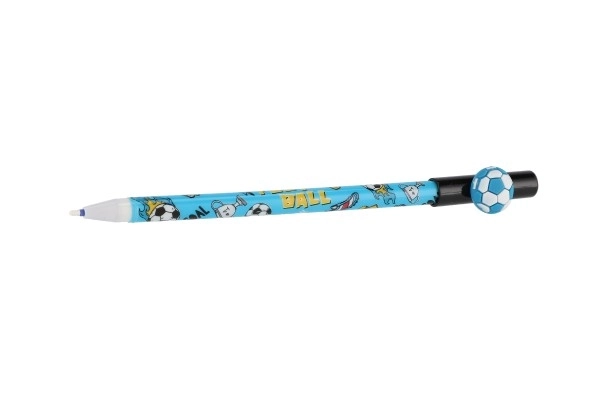 Gompen voetbalbal 16cm plastic 6 kleuren 36 stuks in doos